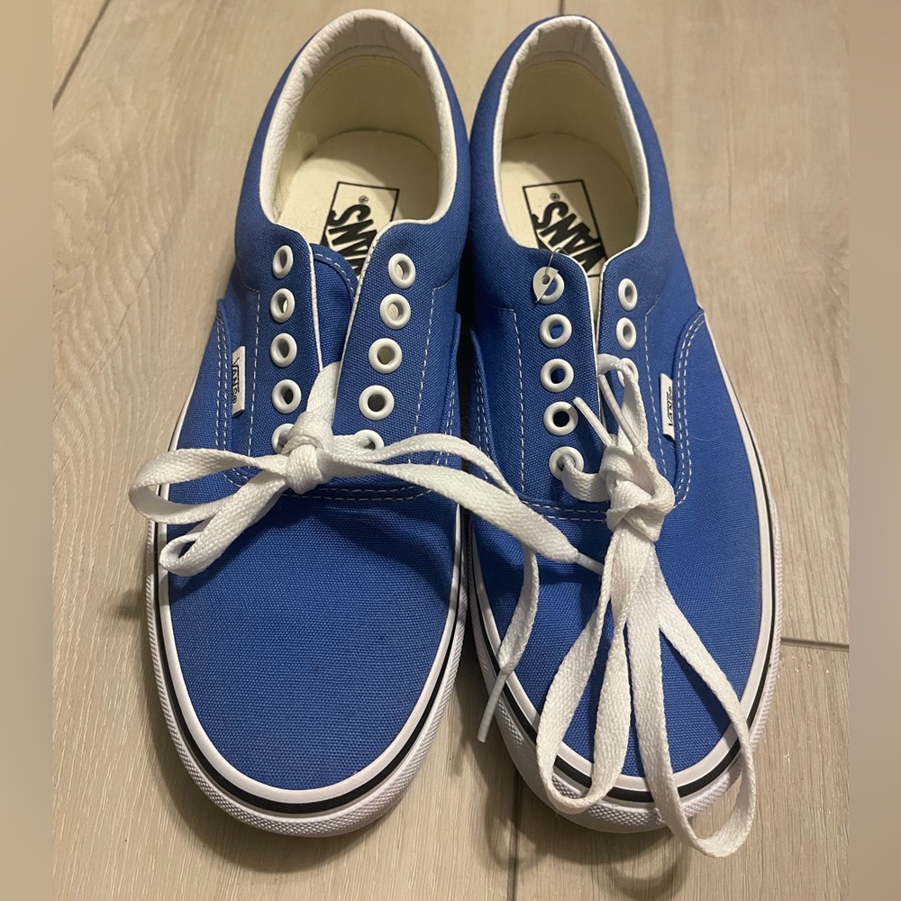 Vans Sky Blue Canvas Shoes